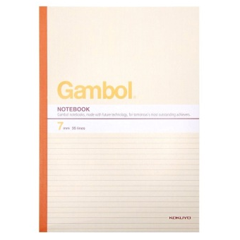 渡边（GAMBOL） WCN-G4507 A4 50页 无线装订本 （10本/包）