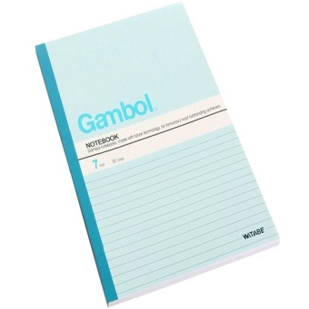 渡边（Gambol）WCN-G6807 6# 80页无线装订本 （6本/包）