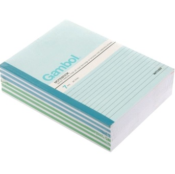 渡边（Gambol）WCN-G5507 A5 50页 无线装订本（12本/包）