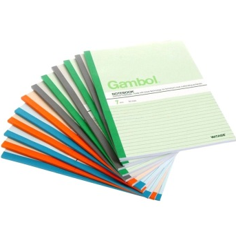 广博（GuangBo） GBR0790 A5 40页办公软抄/记事本子 颜色随机 10本装