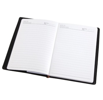 齐心（COMIX）C4612 简约系列皮面本 A5 80页