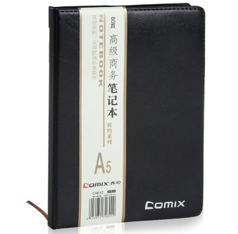 齐心（COMIX）C4612 简约系列皮面本 A5 80页