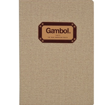 渡边（Gambol）WCN-D40881 A6 80页 仿皮面笔记本