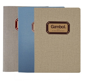 渡边（Gambol）WCN-D40881 A6 80页 仿皮面笔记本