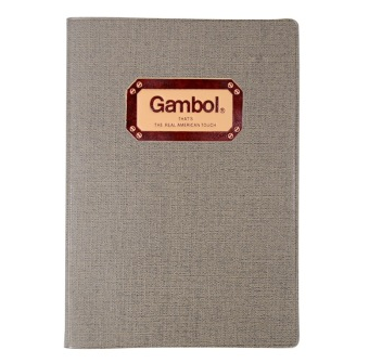 渡边（Gambol）WCN-D40881 A6 80页 仿皮面笔记本
