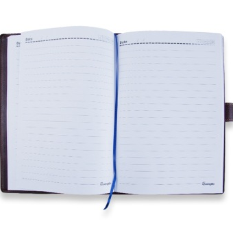 广博（GuangBo） GB16708 16K120页高级商务皮面记事本/日记本 单本装