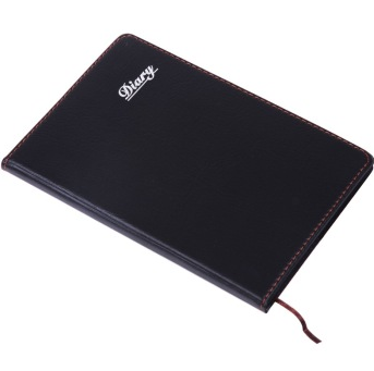广博（GuangBo） GB25317 25K80页皮面记事本/日记本（黑色）
