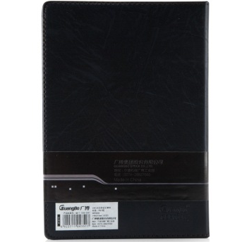广博（GuangBo） GBP0646 25K120页拼皮皮面记事本子 1本装