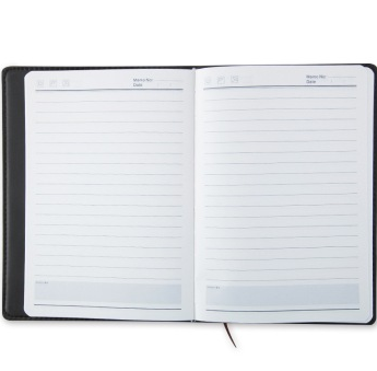 广博（GuangBo） GBP0646 25K120页拼皮皮面记事本子 1本装