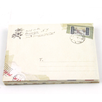 风彩 迷你系列复古小信封彩色信封装饰信封 12枚入