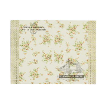 风彩 小清新碎花蕾丝迷你收纳小信封 单款9枚装 大桥款