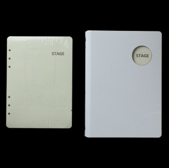 树德（shuter） U2811R 活页笔记本 韩国风范 A5日记本中学生文具 笔记本 内页