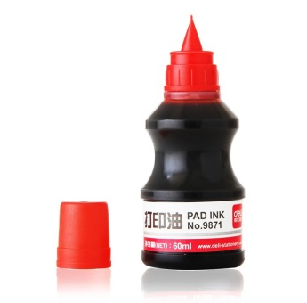 得力(deli)9871 60g打印油(红色)