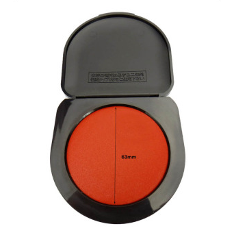 三菱（UNI）朱肉印台HSN-S60K大号印台 60号印台 快干印台 速干印泥 红色 HSN-S60K