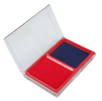 广博（GuangBo） YT9132 透明盖高级防晒双色快干印台