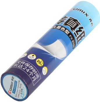 齐心（COMIX）FX-2103 55g热敏传真纸210mm*30码