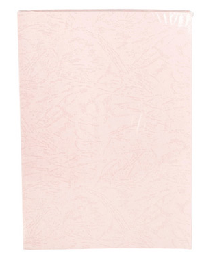 文仪易购 进口色卡纸 A4 120G 粉红色