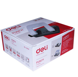 得力(Deli)0102-20页中号打孔机 两孔