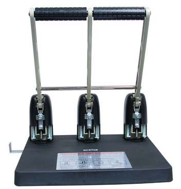 可得优 953 重型3孔打孔机 重型 黑色