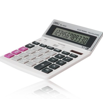 得力(deli)1602 桌上型计算器