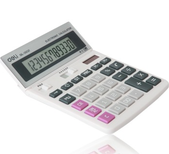 得力(deli)1602 桌上型计算器