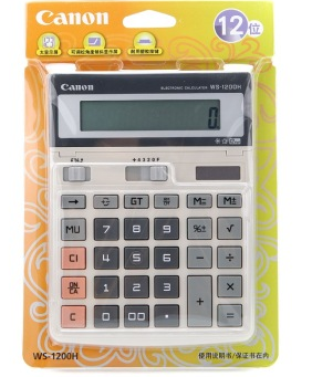 佳能(Canon)WS-1200H 12位数电子计算器