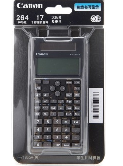 佳能(Canon)F-718S 科学函数计算器 黑色