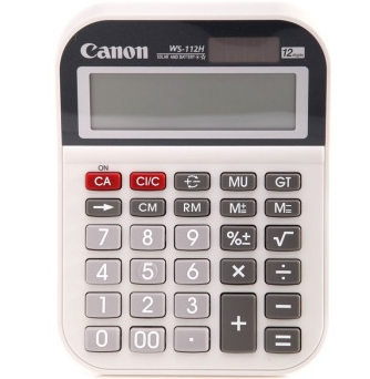 佳能（Canon）WS-112H 电子计算器