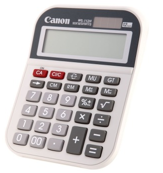 佳能（Canon）WS-112H 电子计算器
