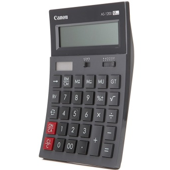 佳能（Canon）AS-1200 中型桌面系列 计算器