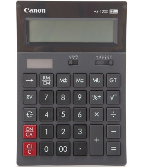 佳能（Canon）AS-1200 中型桌面系列 计算器