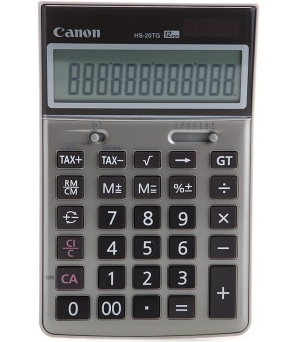 佳能（Canon）HS-20TG 环保桌面式计算器