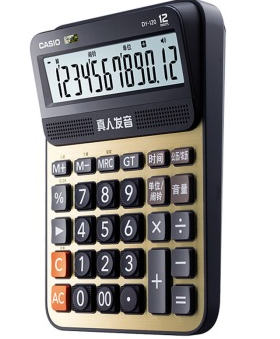 卡西欧（CASIO） DY-120-SU-DH 语音计算器 金色