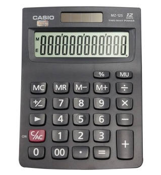 卡西欧（CASIO）MZ-12S 商务计算器 经智系列 黑色