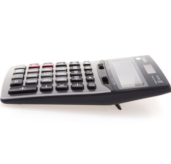 卡西欧（CASIO）AX-120S商务计算器 中型机 灰色