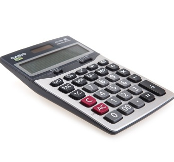 卡西欧（CASIO）AX-120S商务计算器 中型机 灰色