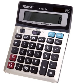 信发(TRNFA) TR-1200V 12位数快速反应电子计算器