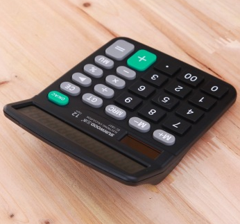 三木(SUNWOOD)EC-1837轻便经济款桌面型计算器(双电源)