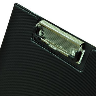 齐心(Comix)TR19 A4，两折直条纹板夹