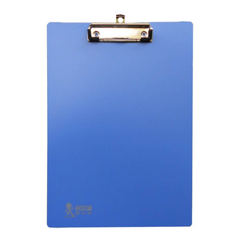 勤必发QBF-8125-A4实色塑料写字板夹