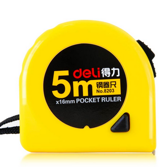 得力（Deli）8203-5m钢卷尺