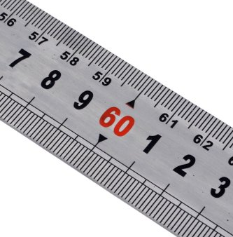 鹰之印01407 公制不锈钢直尺 尺子1000mm