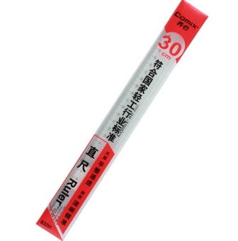 齐心(COMIX) B3251 精准刻度直尺 30cm