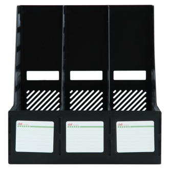 得力(deli)9833 三联文件框/文件筐 