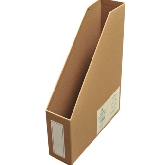 广博(GuangBo) DT5315 高档环保A4牛皮纸文件栏/文件筐/资料架/整理架 单个装