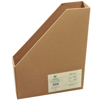 广博(GuangBo) DT5315 高档环保A4牛皮纸文件栏/文件筐/资料架/整理架 单个装