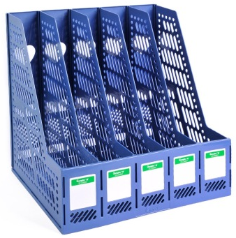 广博(GuangBo) wjk9223 五联塑料文件框 蓝色 一只装