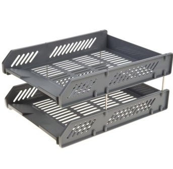 广博（GuangBo） WJK9225 二层文件盘/文件架/资料架 颜色随机