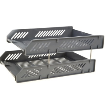 广博（GuangBo） WJK9225 二层文件盘/文件架/资料架 颜色随机