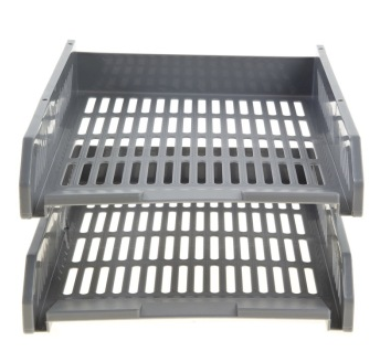 广博（GuangBo） WJK9225 二层文件盘/文件架/资料架 颜色随机